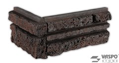 VASPO STONE - Obkladový kámen Travertin Karpaty šedý - rohový prvek